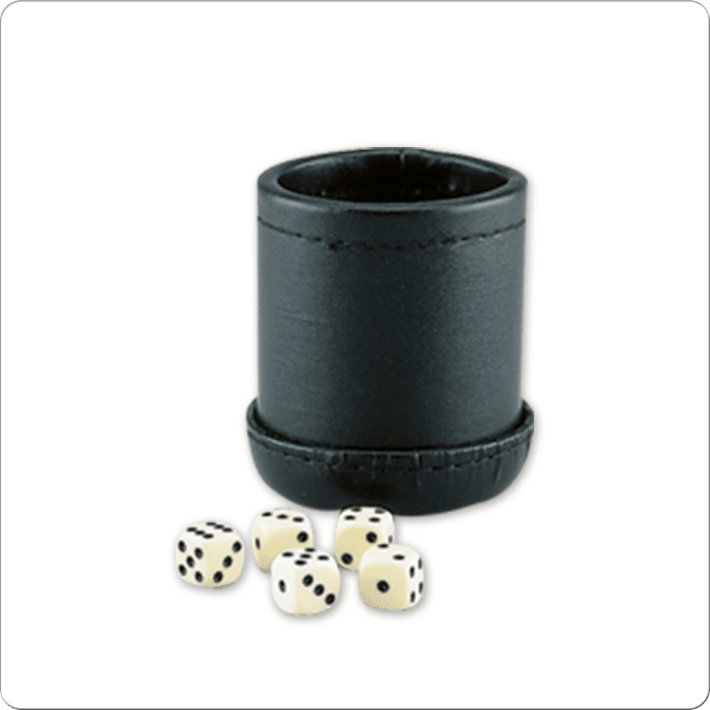 GADC Dice Cup & Dice - Pool Shark Supply Pool Shark Supply