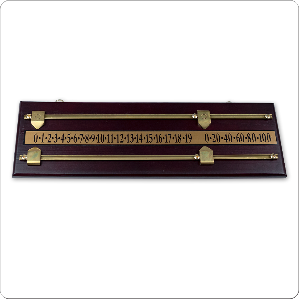 GASBWD Wooden Score Board (Various Colors Available) - Pool Shark Supply
