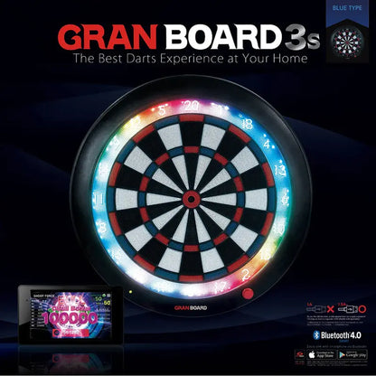 Gran Darts Gran Board 3S Bluetooth Electronic Dartboard - Blue - Pool Shark Supply
