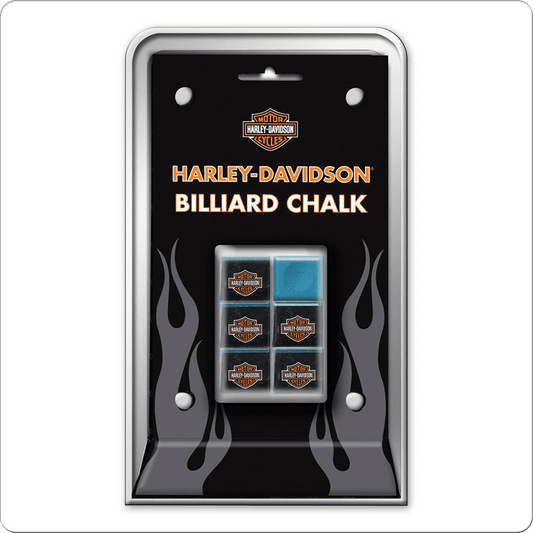 Harley Davidson HDCH Chalk - 6pc - Pool Shark Supply