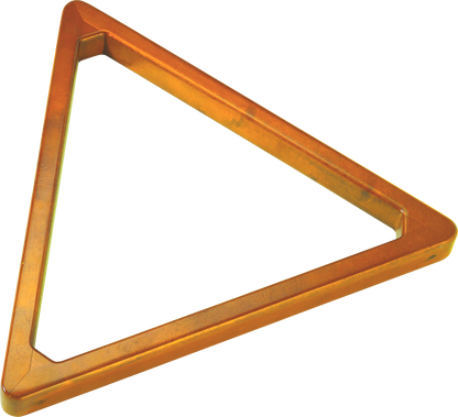 Heavy Duty RK8H Wood Triangle Rack (Various finishes available) - Pool Shark Supply