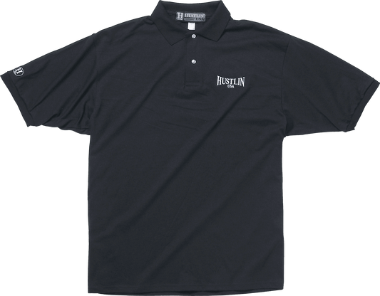 Hustlin HUSPOLO Polo T-Shirt - Mens - Pool Shark Supply