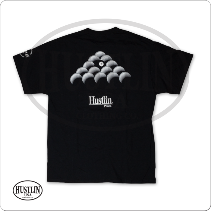 Hustlin USA HUST01 T Shirt - Male/Female - Pool Shark Supply Pool Shark Supply