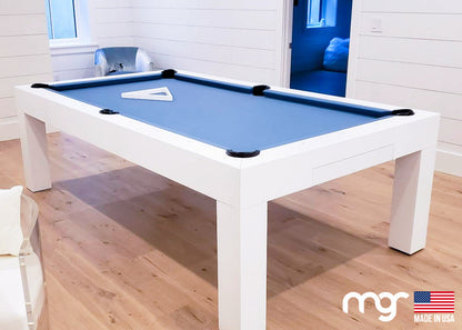 The Modern Pool Table (Maple Wood with White Finish) - Pool Shark Supply