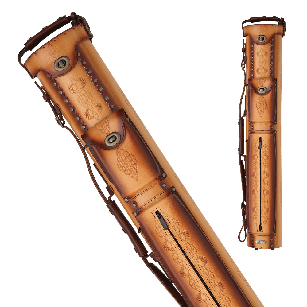 Instroke IST35 Tooled Cue Pool Cue Case - 3x5 - Pool Shark Supply