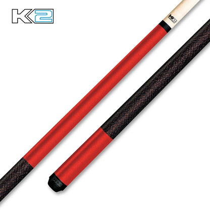 K2 Matte Cue Stick w/ Irish Linen Wrap - Pool Shark Supply