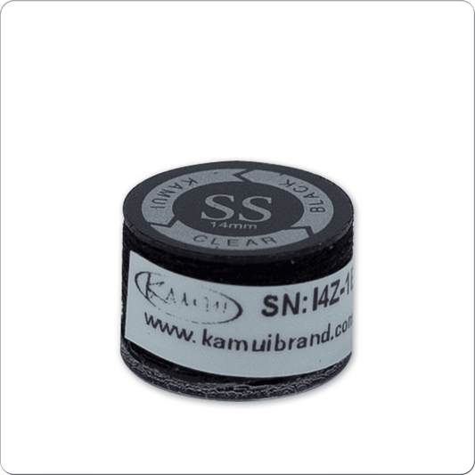 Kamui Clear Black QTKCLRBLK Tip - Single - Pool Shark Supply