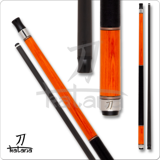 Katana Dragon - KAT2501 - Carbon Fiber Shaft - Orange Cue - Pool Shark Supply