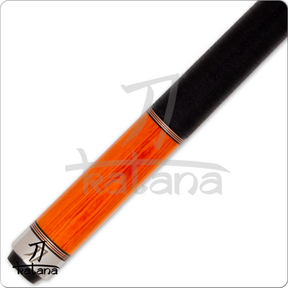 Katana Dragon - KAT2501 - Wood Shaft - Orange Cue - Pool Shark Supply