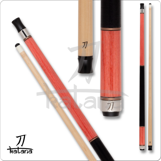 Katana Dragon - KAT2507 - Wood Shaft - Pink Cue - Pool Shark Supply