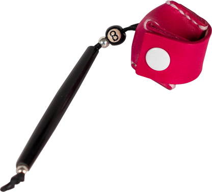 Leather Euro QCECH Chalker (Various colors available) - Pool Shark Supply