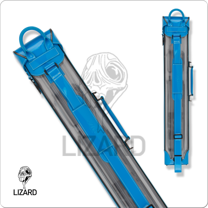 Lizard LXVINT Transparent 2x4 Hard Case - Blue - Pool Shark Supply Pool Shark Supply