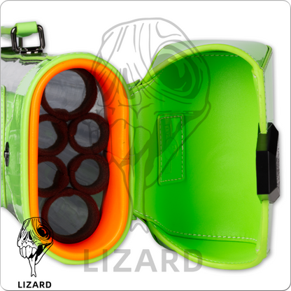 Lizard LXVINT Transparent 2x4 Hard Case - Green - Pool Shark Supply