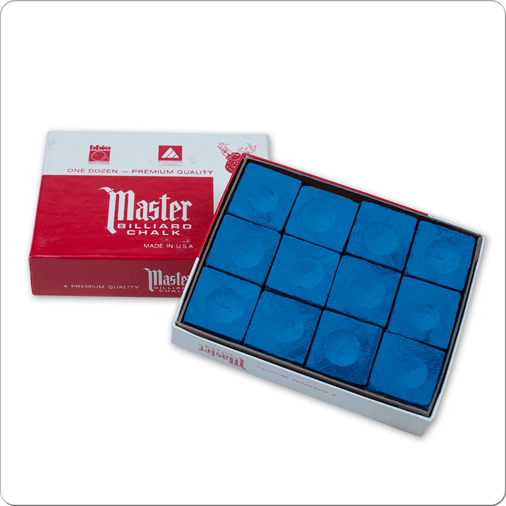 Master CHM12 Chalk - 12pc - Pool Shark Supply