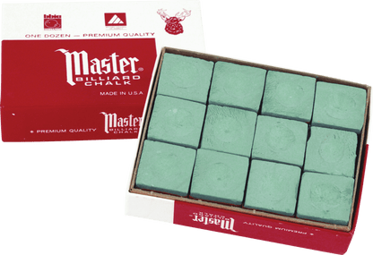 Master CHM12 Chalk - 12pc - Pool Shark Supply