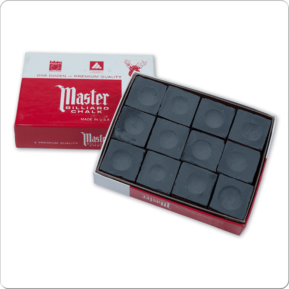 Master CHM12 Chalk - 12pc - Pool Shark Supply
