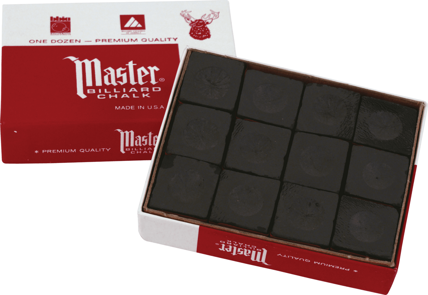 Master CHM12 Chalk - 12pc - Pool Shark Supply Pool Shark Supply
