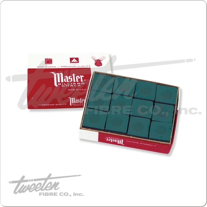 Master CHM12 Chalk - 12pc - Pool Shark Supply