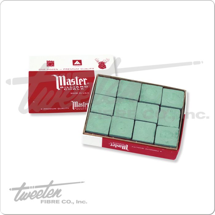 Master CHM12 Chalk - 12pc - Pool Shark Supply Pool Shark Supply