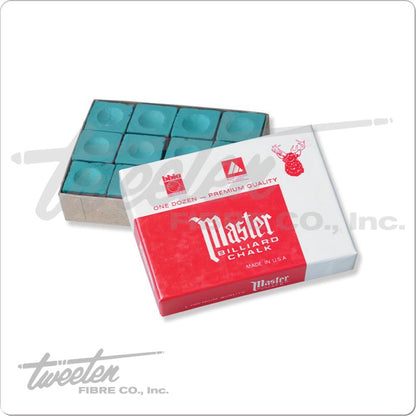 Master CHM12 Chalk - 12pc - Pool Shark Supply