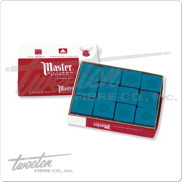 Master CHM12 Chalk - 12pc - Pool Shark Supply