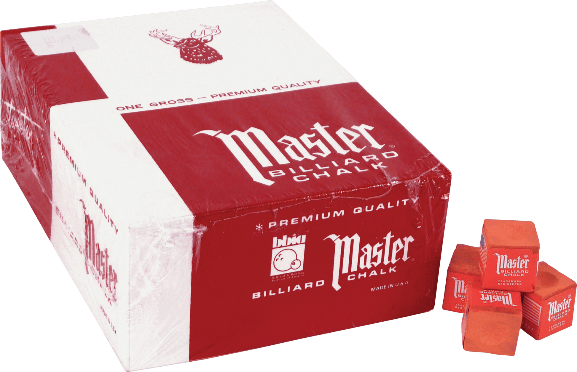 Master CHM144 Chalk - 144pc - Pool Shark Supply
