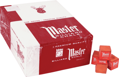 Master CHM144 Chalk - 144pc - Pool Shark Supply