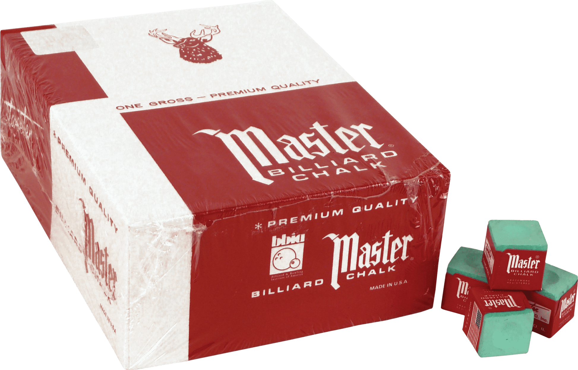 Master CHM144 Chalk - 144pc - Pool Shark Supply
