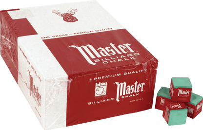 Master CHM144 Chalk - 144pc - Pool Shark Supply