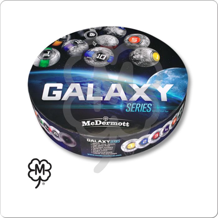 McDermott BBGAL Galaxy Ball Set - Pool Shark Supply Pool Shark Supply