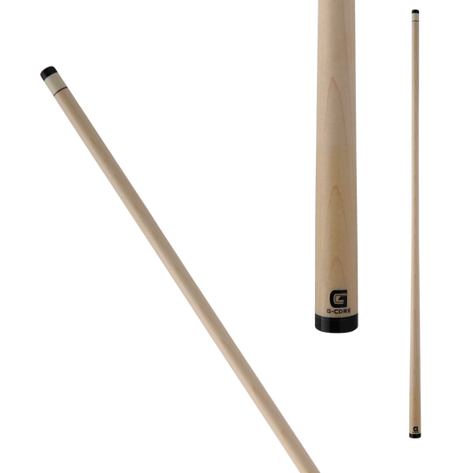 McDermott MCDGEB G Core Shaft - Black Collar - (Various tip diameters available) - Pool Shark Supply