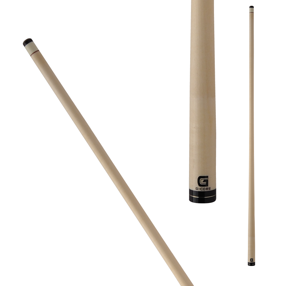 McDermott MCDGEF G Core Shaft - Gold Ring - (Various tip diameters available) - Pool Shark Supply