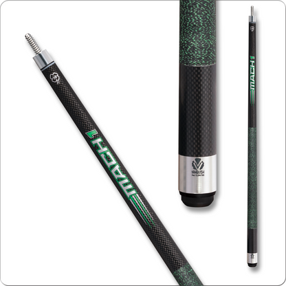 McDermott MCDM1 Mach 1 Series Break Cue - Linen Wrap - Pool Shark Supply