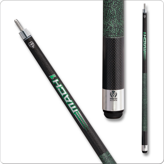McDermott MCDM1 Mach 1 Series Break Cue - Linen Wrap - Pool Shark Supply