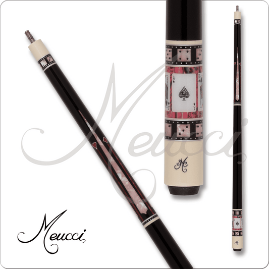 Meucci MECAS09B Pool Cue - Pool Shark Supply