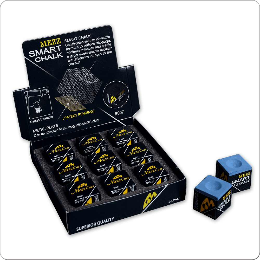 Mezz CHZZ9 Smart Chalk - 9pc Display - Pool Shark Supply Pool Shark Supply