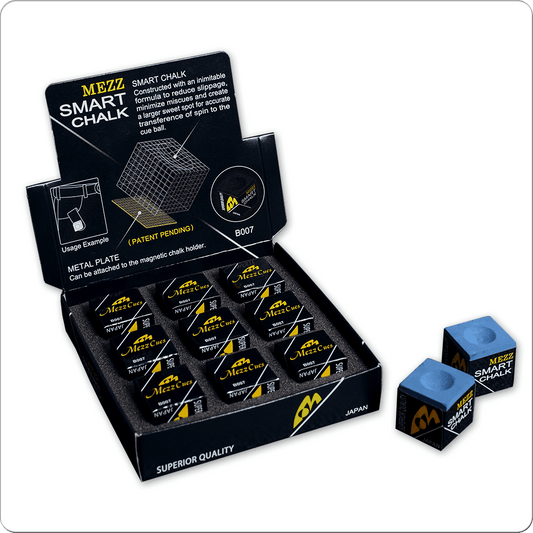 Mezz CHZZ9 Smart Chalk - 9pc Display - Pool Shark Supply