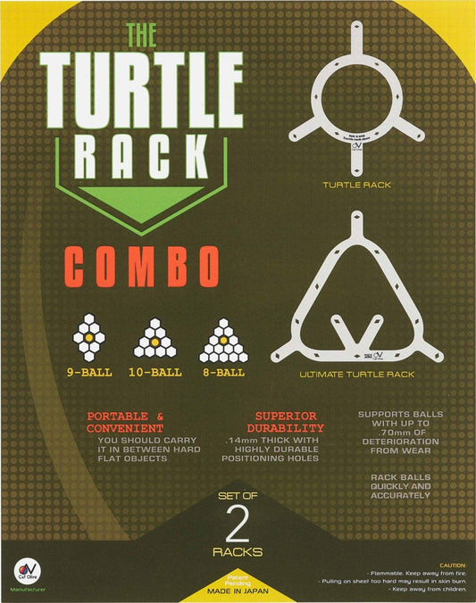Mezz RKTURC Turtle Combo Rack Template - Pool Shark Supply