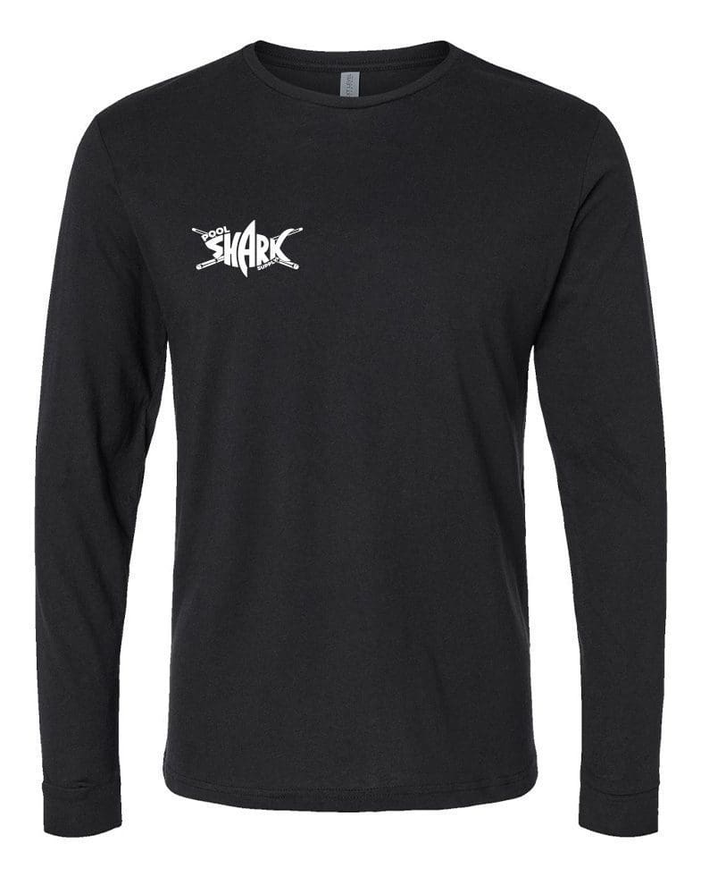 Next Level Male/Female CVC Long Sleeve Crew - Black - Pool Shark Supply Pool Shark Supply