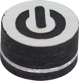 ON QTCYB Cyborg Black Pool Cue Tip - Single - Pool Shark Supply Pool Shark Supply