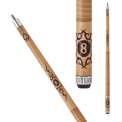 Outlaw OL08 Pool Cue - Pool Shark Supply