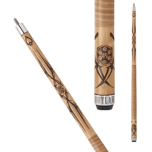 Outlaw OL09 Pool Cue - Pool Shark Supply