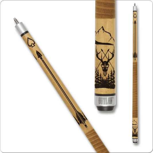 Outlaw Original OL57 Pool Cue - Pool Shark Supply