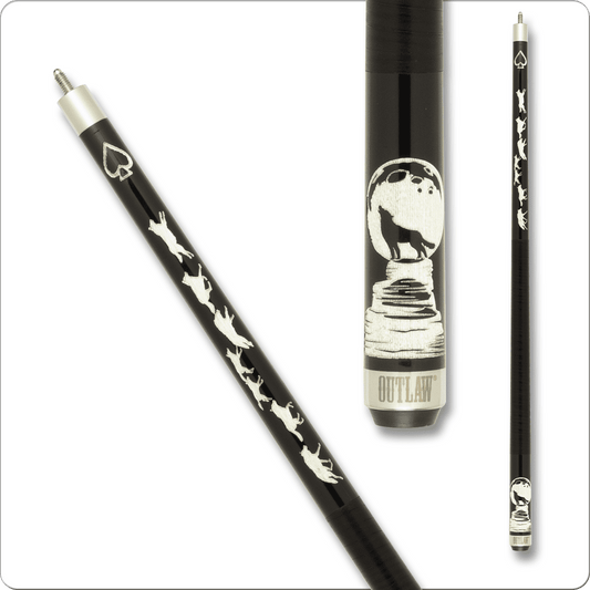 Outlaw Thunder OL58 Pool Cue - Pool Shark Supply