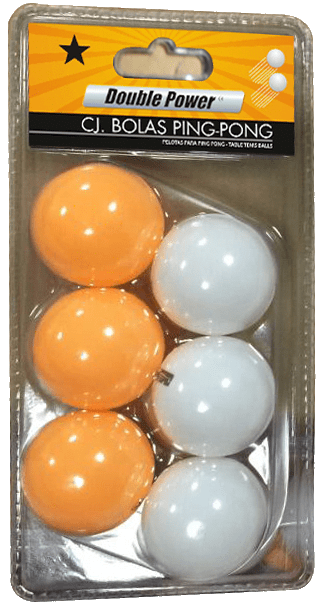 PP1116 Table Tennis Balls - Pack of 6 - Pool Shark Supply