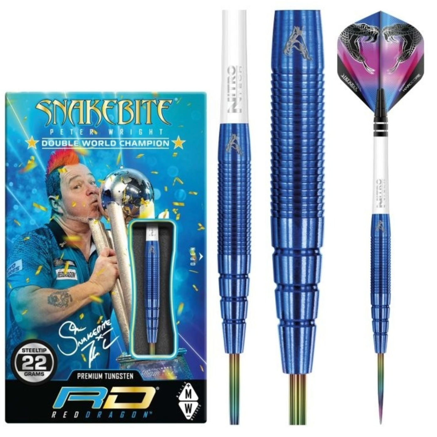 Peter Wright Snakebite WC PL15 Darts - Pool Shark Supply