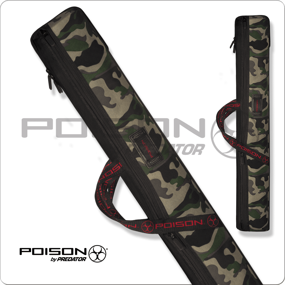 Poison POCCOV24 Hard Pool Cue Case - 2x4 - Pool Shark Supply