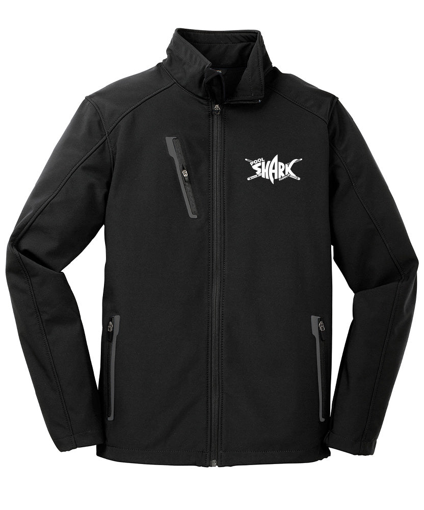 Port Authority Men's Welded Soft Shell jacket - Black - Pool Shark Supply Pool Shark Supply