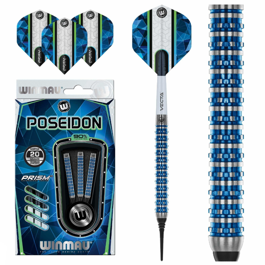 Poseidon Soft Tip Darts - Pool Shark Supply