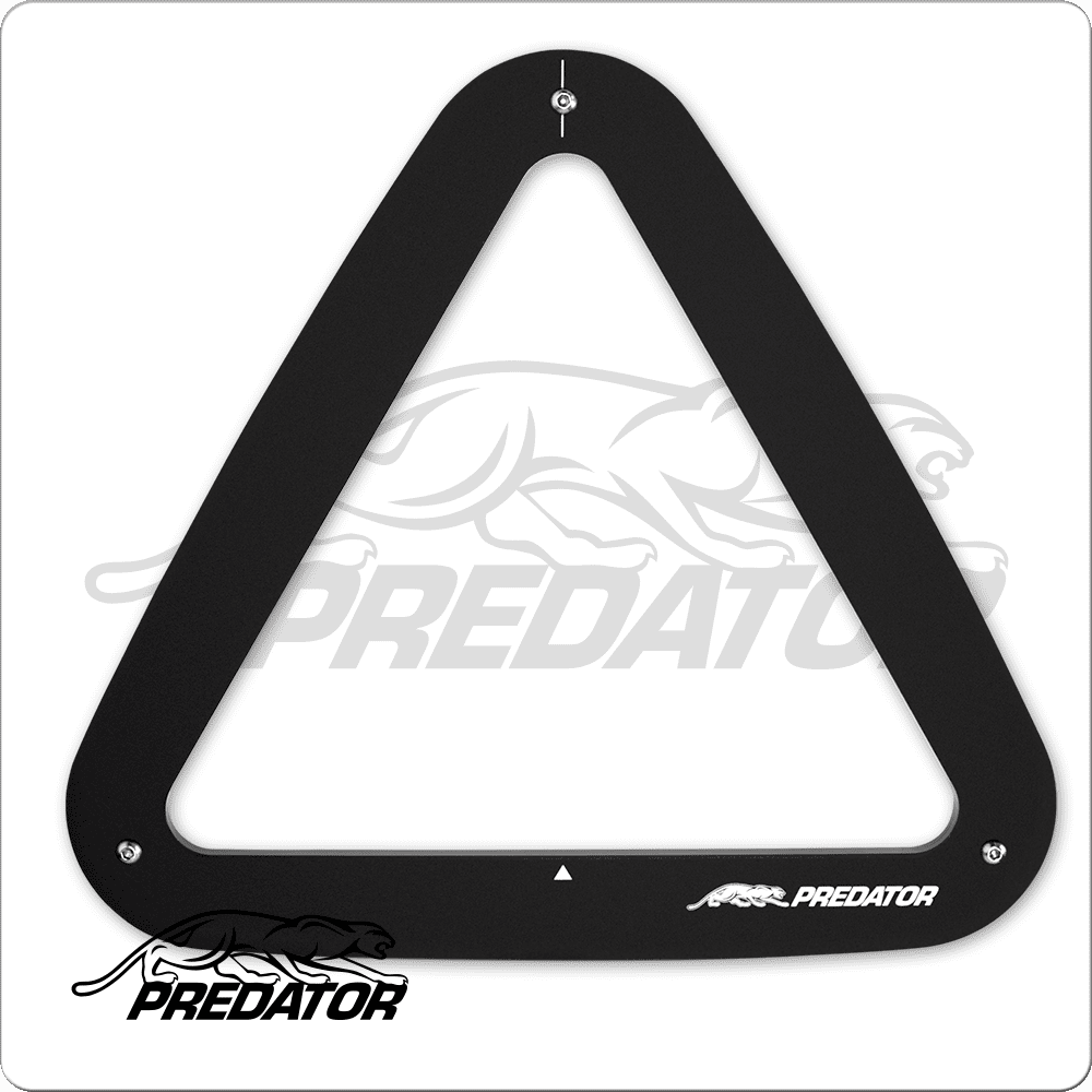 Predator Aerorack RKPRE Triangle Rack - Black - Pool Shark Supply